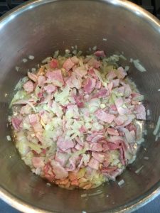 Buzymum - Fried bacon, onion and garlic
