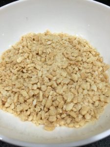 Buzymum - Rice Krispies, partly crushed, ideal for using up the ones at the bottom of the box!