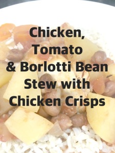 Buzymum - Pinnable image for Chicken, tomato and borlotti bean stew