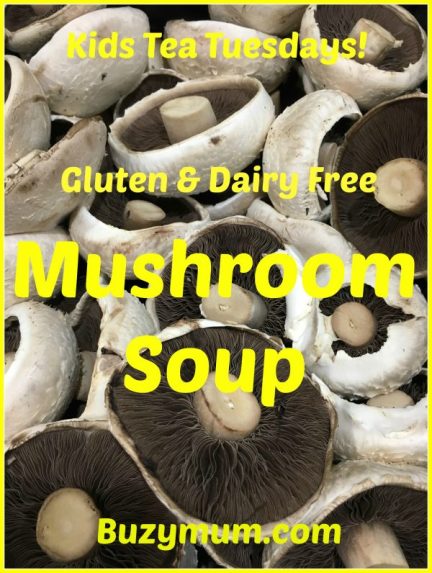 Buzymum - Gluten and dairy free Mushroom Soup