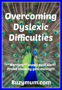 Buzymum - Overcoming dyslexic difficulties