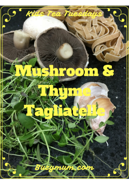 Buzymum - Mushroom & Thyme Tagliatelle