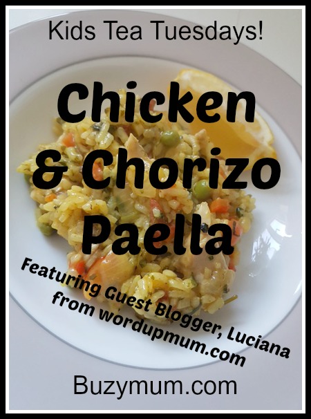 Buzymum - Chicken & Chorizo Paella