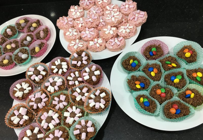Buzymum - Chocolate and marshmallow Easter treats