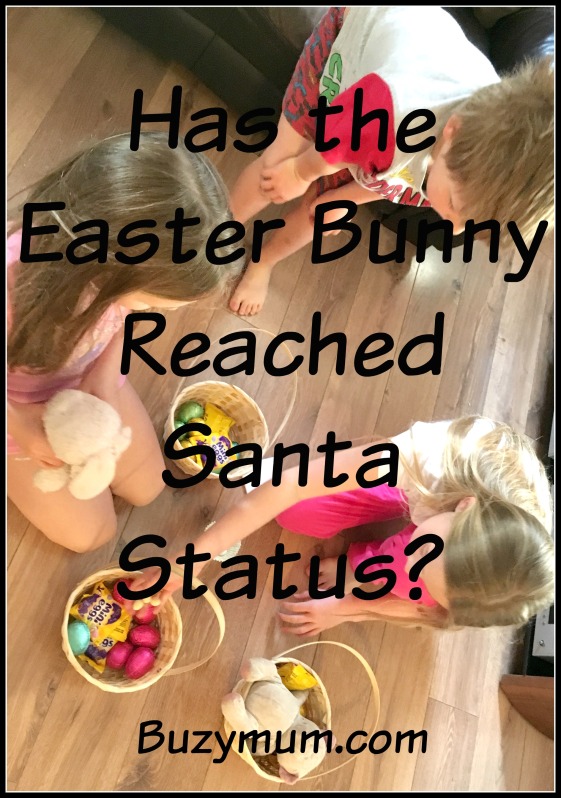 Buzymum - Has the Easter Bunny Reached Santa Status?