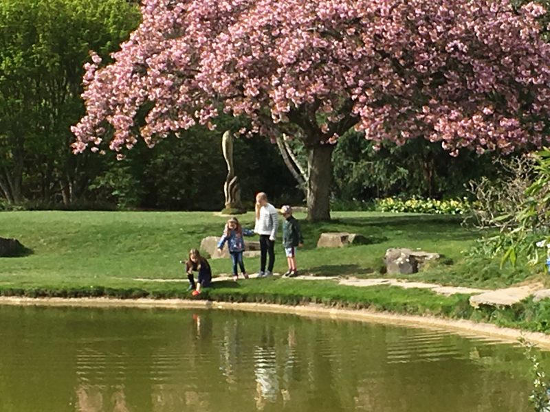 Buzymum - Lovely scene of the kids by the water at Cliveden