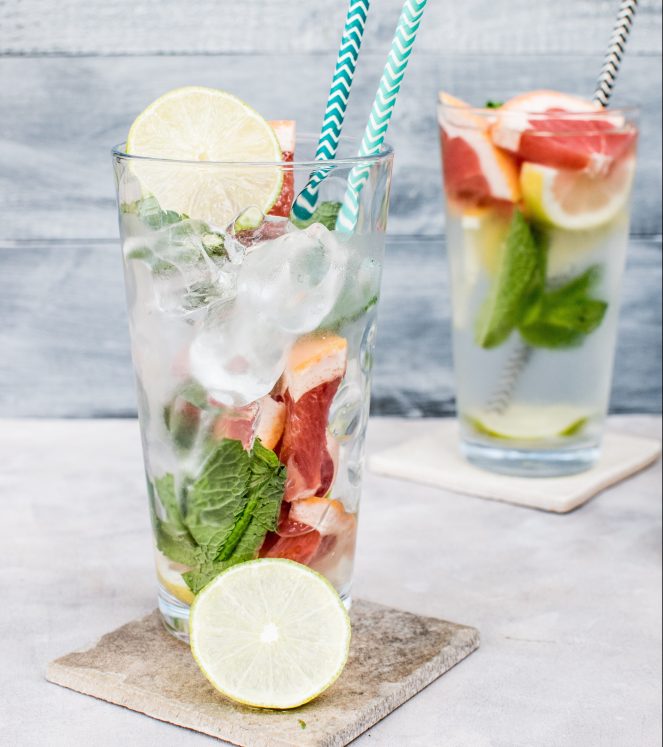 Jazz up your water with a squeeze of fruit juice and/ or herbs. Drinking water for weight loss has got to be the easiest, cheapest change that you can make to help you lose weight forever.